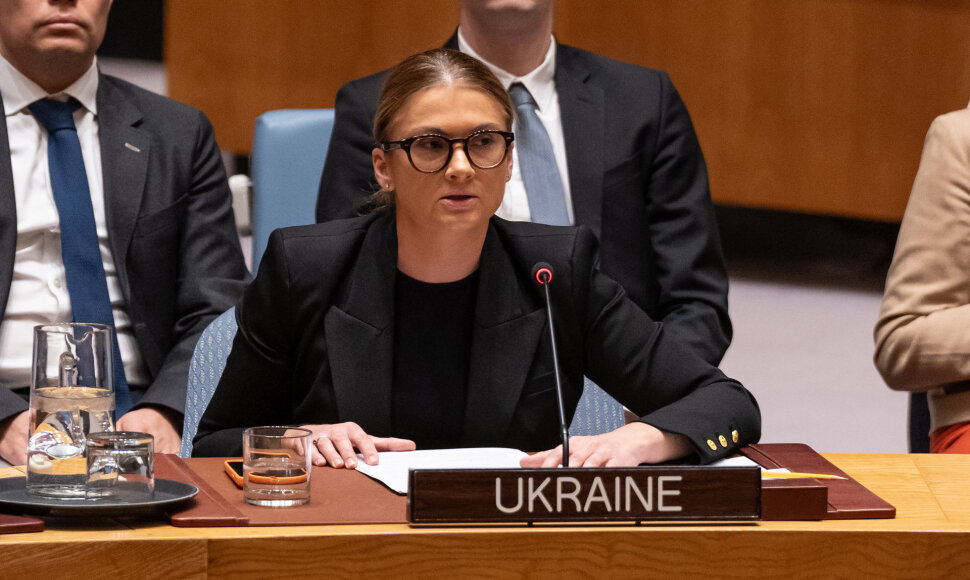Ukrainos nuolatinio atstovo JT pavaduotoja Chrystyna Hajovyšyn