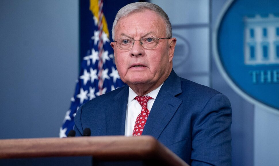 JAV prezidento Donaldo Trumpo pasiuntinys Ukrainai ir Rusijai Keithas Kelloggas