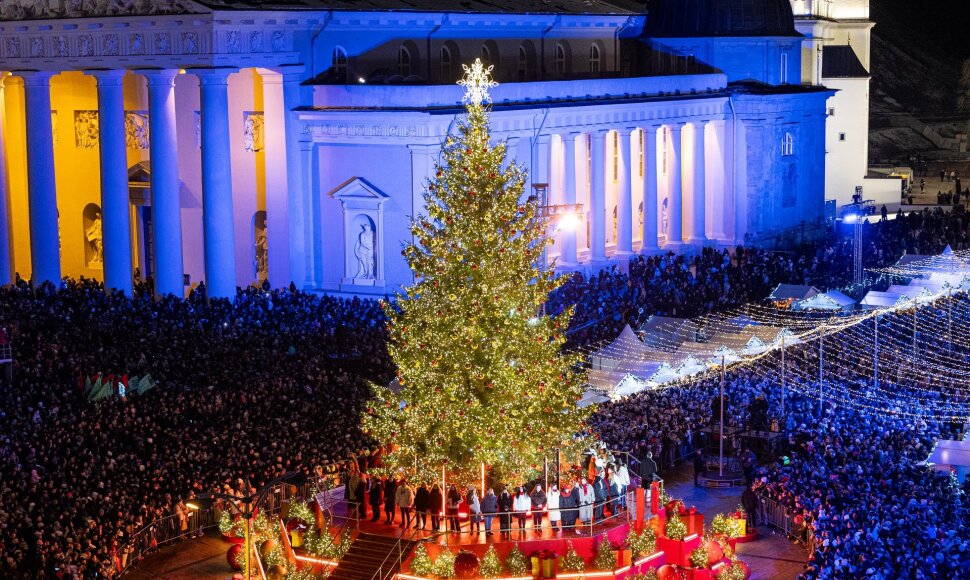 Vilniaus Kalėdų eglės įžiebimas