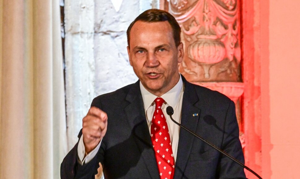 Radoslawas Sikorskis / GIORGIO VIERA / AFP