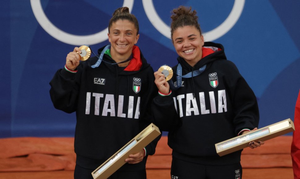 Sara Errani ir Jasmine Paolini