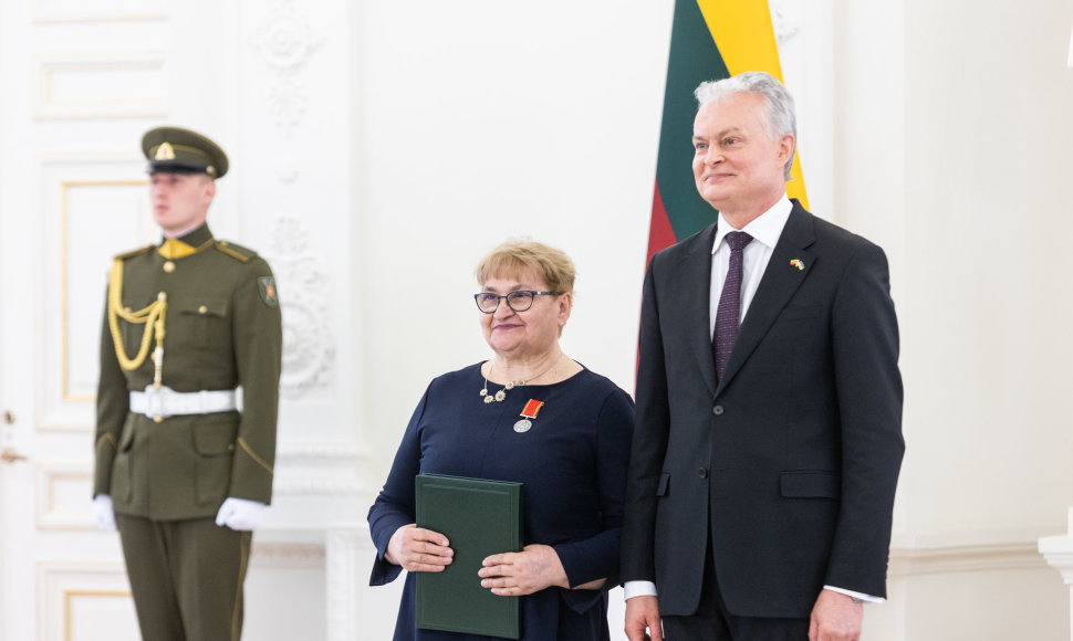 „Už nuopelnus Lietuvai“ medalio įteikimas