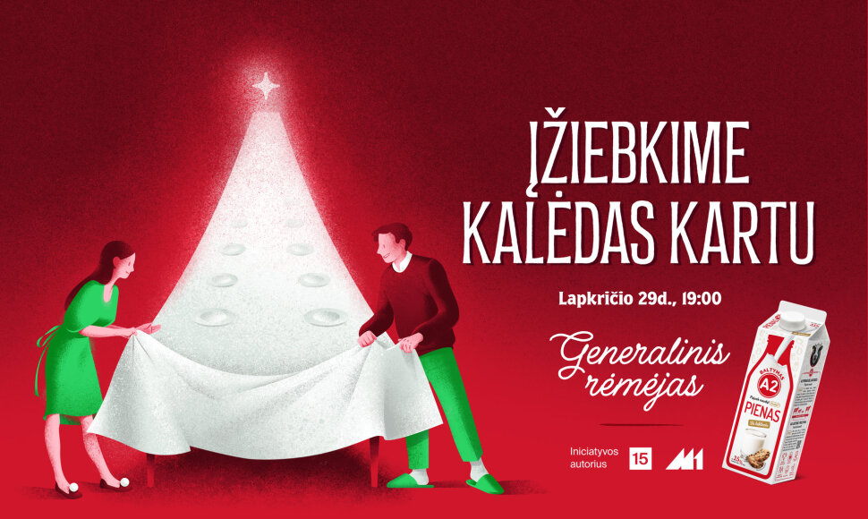 Įžiebkime Kalėdas kartu: Lietuva vėl vienu metu įžiebs &scaron;venčių &scaron;viesas
