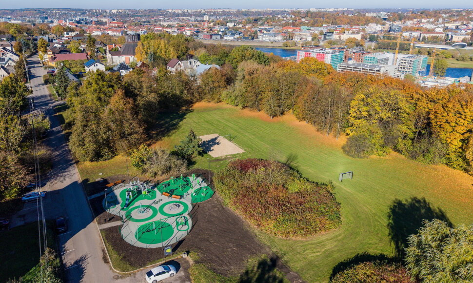 Atnaujintas Antakalnio parkas Aleksote