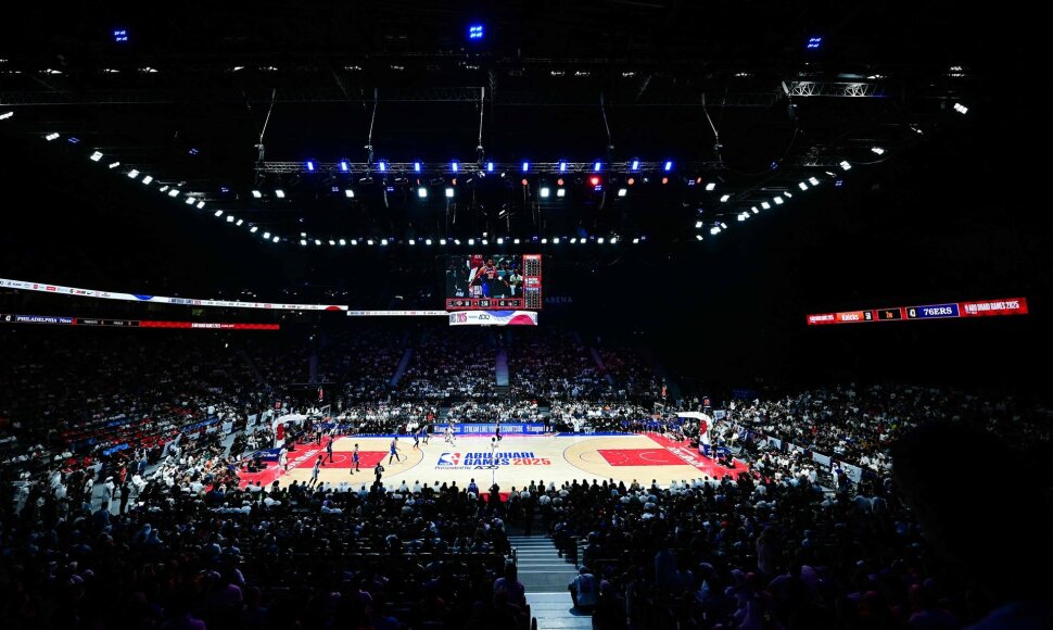 NBA rungtynės Abu Dabyje
