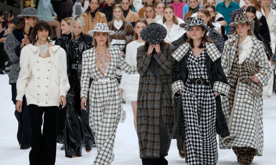„Chanel“ 2019–2020 m. rudens ir žiemos kolekcijos pristatymas
