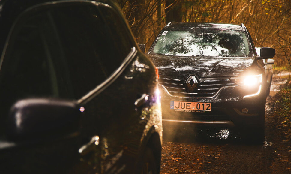 Naujo „Renault Koleos“ bandymai