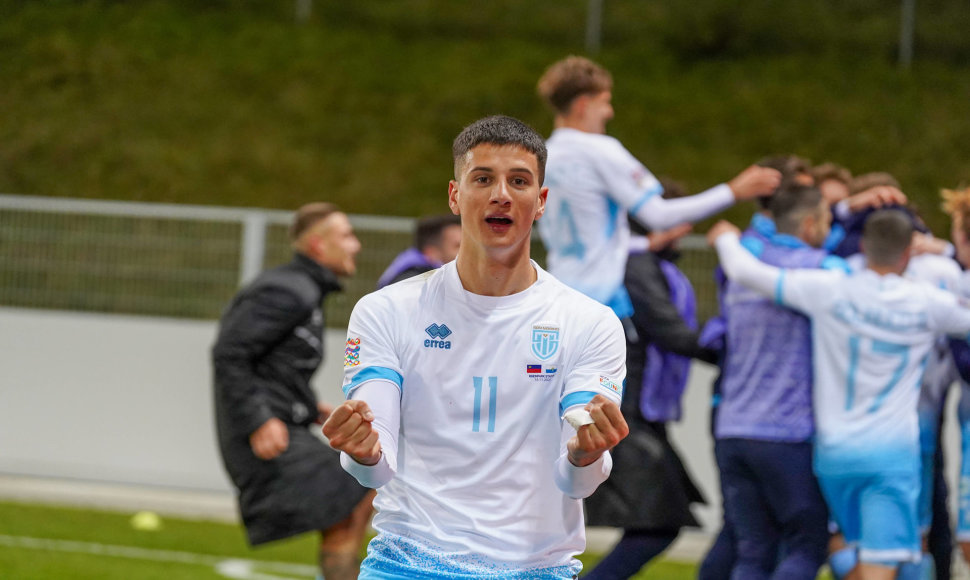 San Marino futbolininkų triumfas