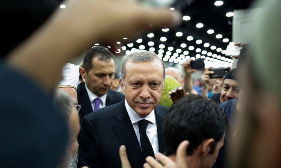 Turkijos prezidentas Tayyipas Erdoganas