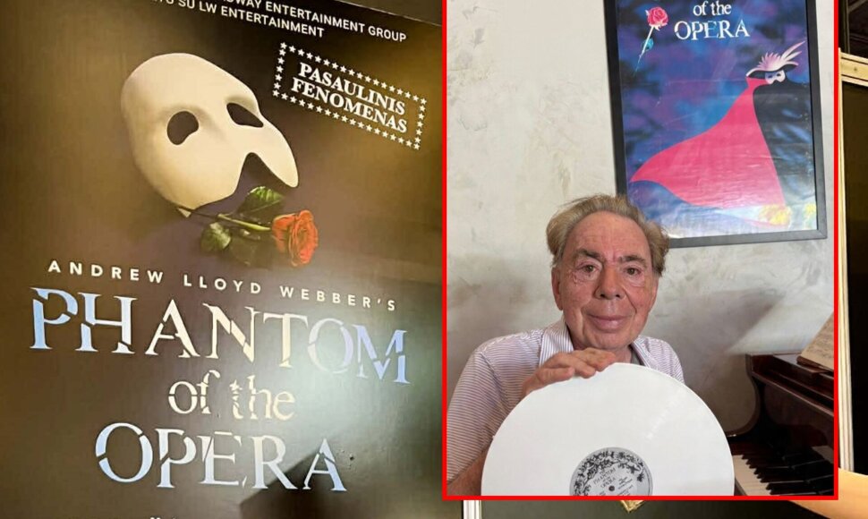 „Operos fantomas“ vinilinė plokštelė
