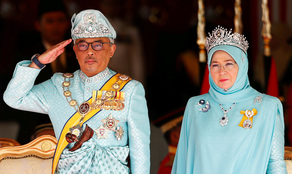 Malaizijos karalius ir karalienė