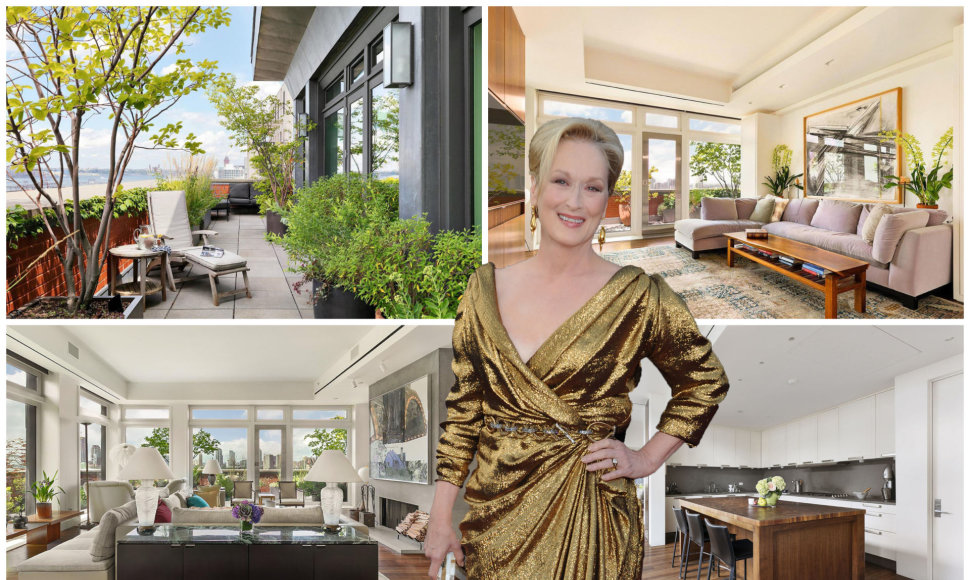 Meryl Streep parduoda apartamentus Niujorke