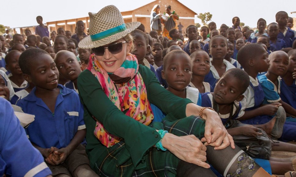 Madonna Malavyje 2014 metais