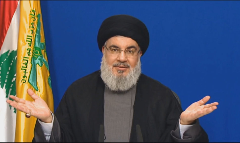 „Hezbollah“ lyderis Hassanas Nasrallah