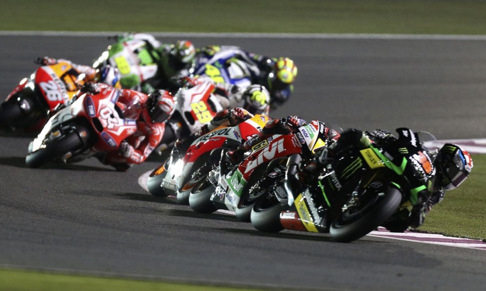 „Moto GP“ lenktynės Katare