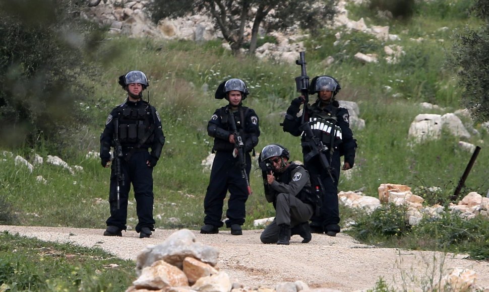Izraelio saugumo pajėgos Vakarų Krante