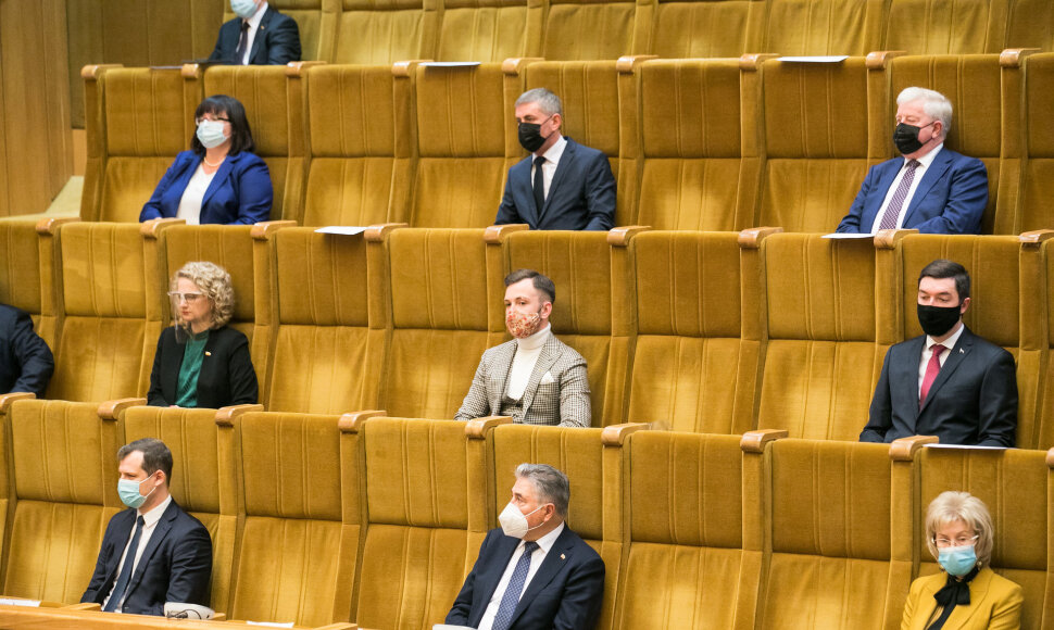 Seimo narių priesaika į 2020–2024 m. kadencijos Seimą