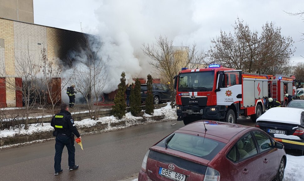 Gaisro vietoje