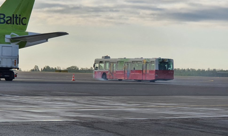 Autobusas Vilniaus oro uoste