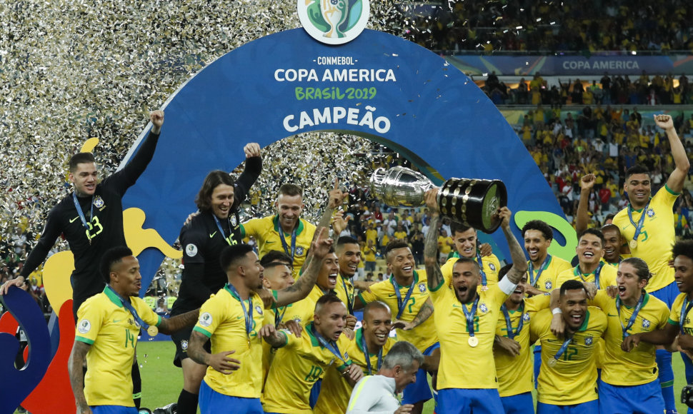 „Copa America“ turnyrą laimėjo Brazilija