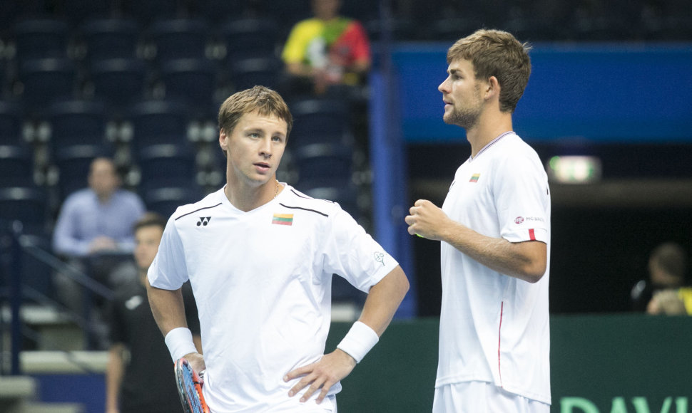 Ričardas Berankis ir Laurynas Grigelis