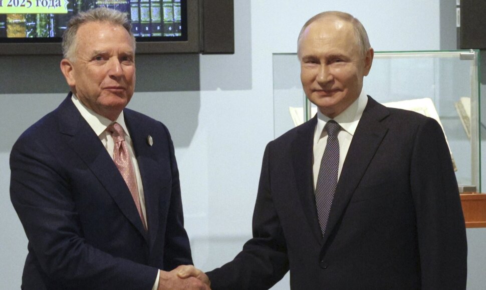 V. Putinas su S. Witkoffu&nbsp; / Gavriil Grigorov / AP