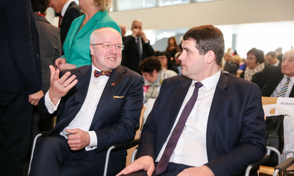 Juozas Olekas ir Remigijus Žemaitaitis