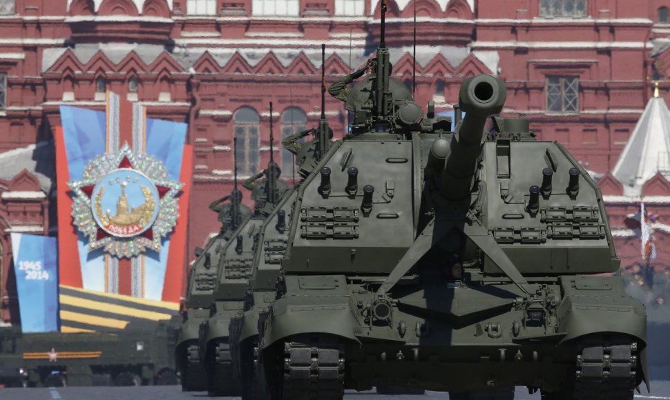 Pergalės dienos karinis paradas Maskvos Raudonojoje aikštėje