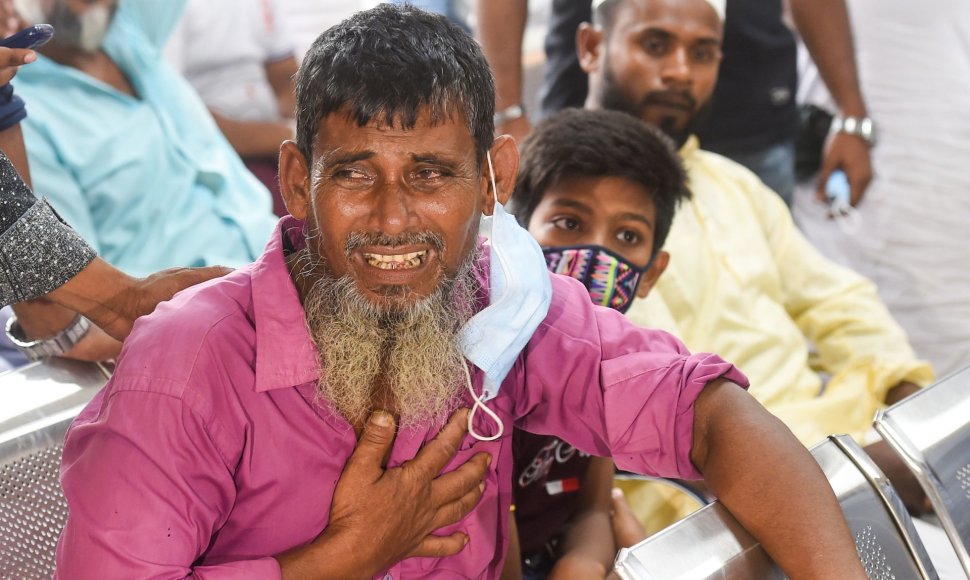 Nukentėjusieji per sprogimą Bangladeše