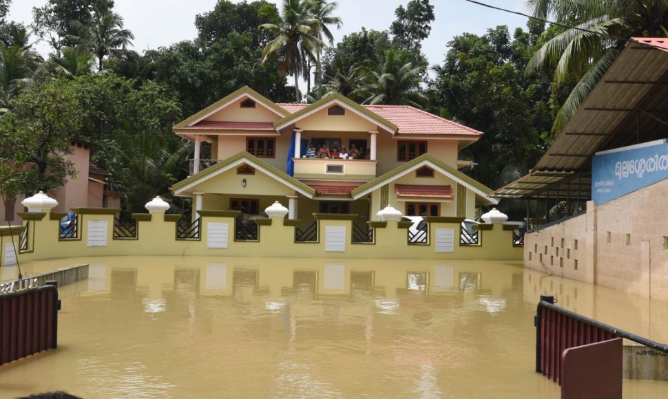 Potvynis Indijoje