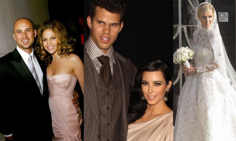Jennifer Lopez ir Crisas Juddas, Kim Kardashian ir Krisas Humpriesas ir Nicky Hilton