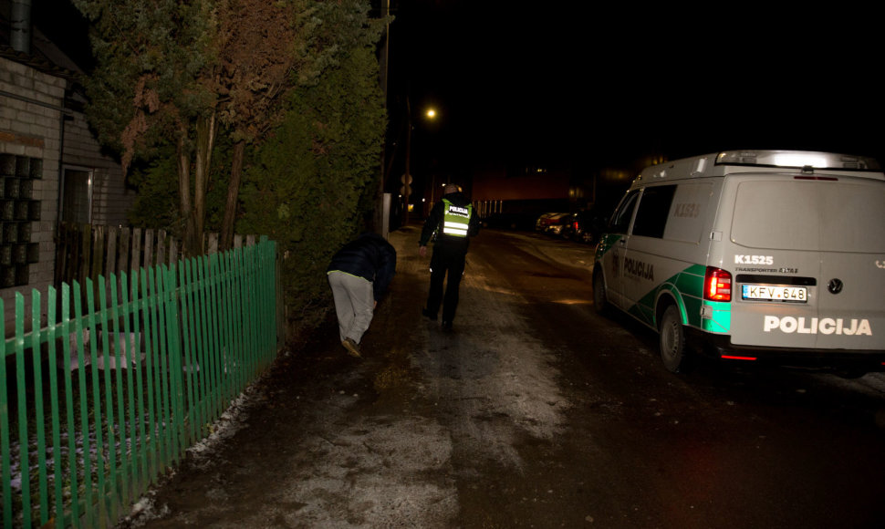 Naujųjų metų naktis su Kauno policija