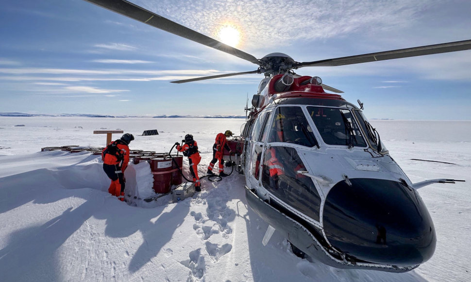 Norvegijos sraigtasparnis „Super Puma“