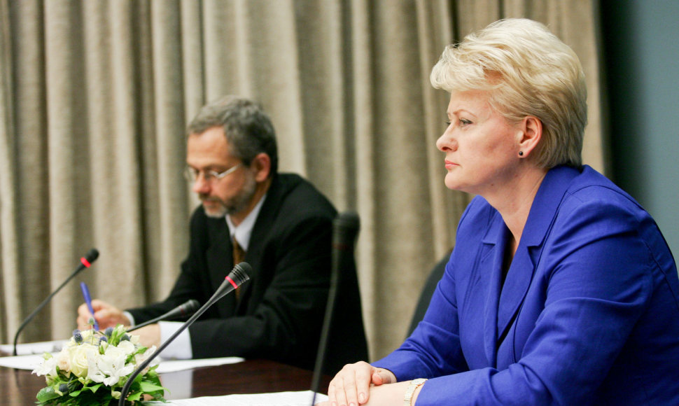 Dalia Grybauskaitė ir Linas Balsys