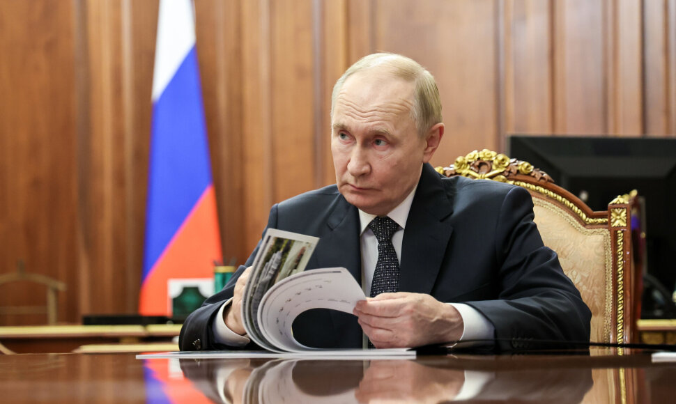 Vladimiras Putinas / Mikhail Metzel / ZUMAPRESS.com