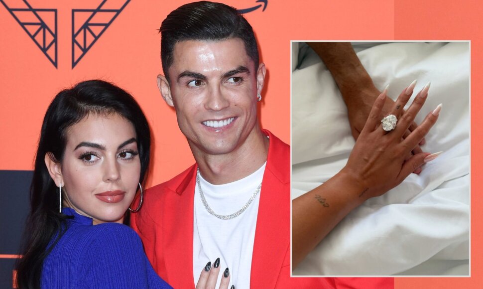 Cristiano Ronaldo ir Georgina Rodriguez