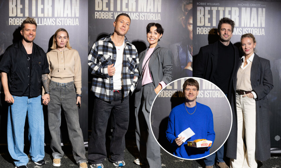  Better Man: Robbie Williams istorija - i&scaron;ankstinė filmo peržiūra
