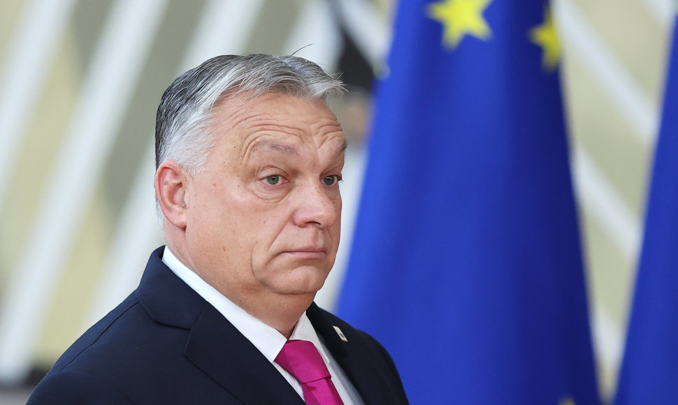 Vengrijos ministras pirmininkas Viktoras Orbanas