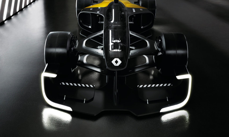 Koncepcinis automobilis „Renault R.S. 2027 Vision“ parodė „Formulės 1“ ateitį