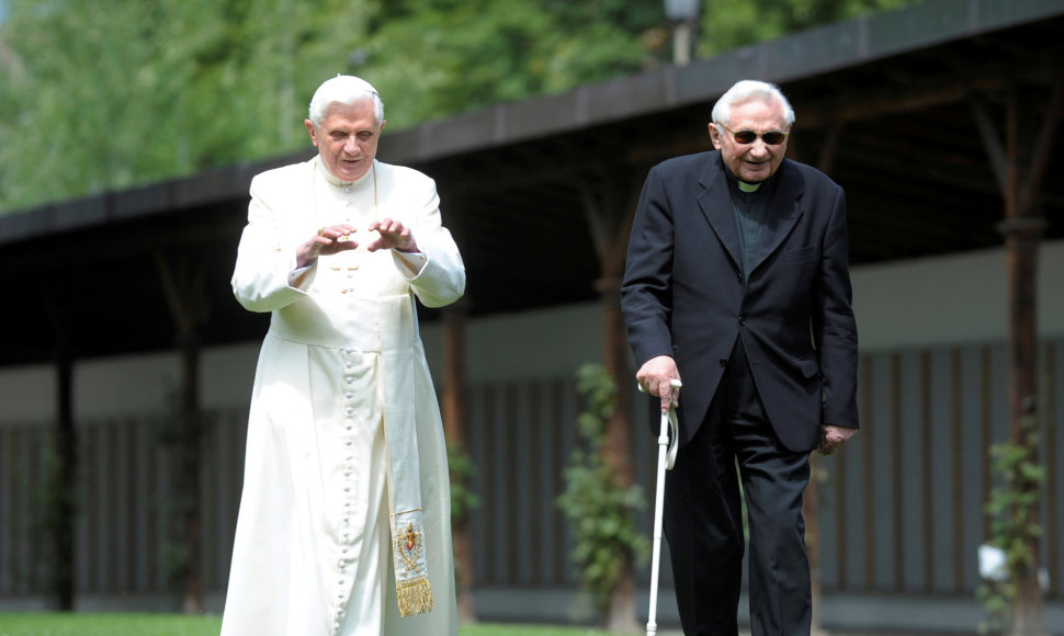 Benediktas XVI ir Georgas Ratzingeris