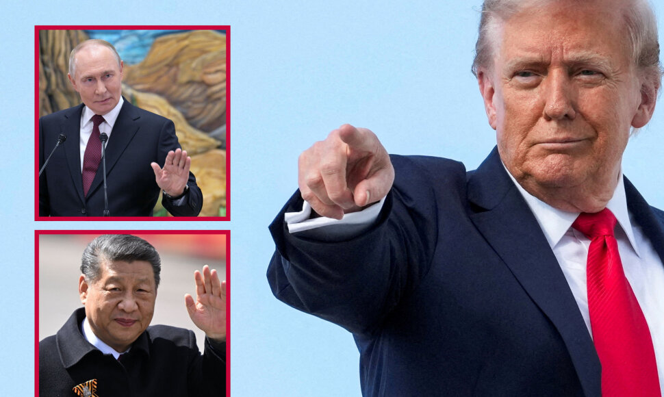 Donaldas Trumpas, Vladimiras Putinas, Xi Jinpingas