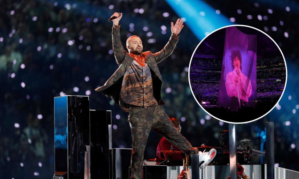 Justino Timberlake'o šou per „Super Bowl“