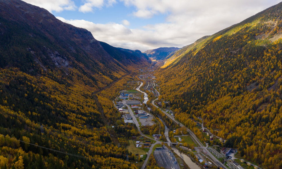 Rjukanas, Norvegija