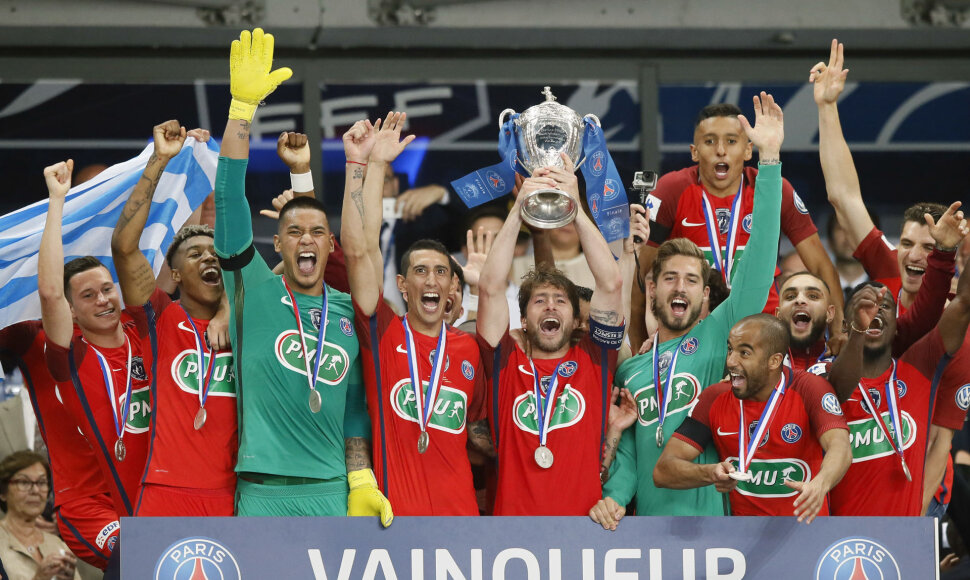 PSG triumfas „Coupe de France“ finale