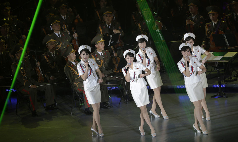 Šiaurės Korėjos merginų grupė „Moranbong“