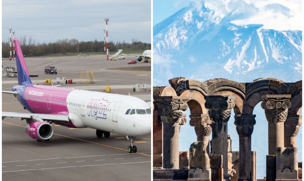 „Wizz Air“ iš Vilniaus skraidins į Jerevaną