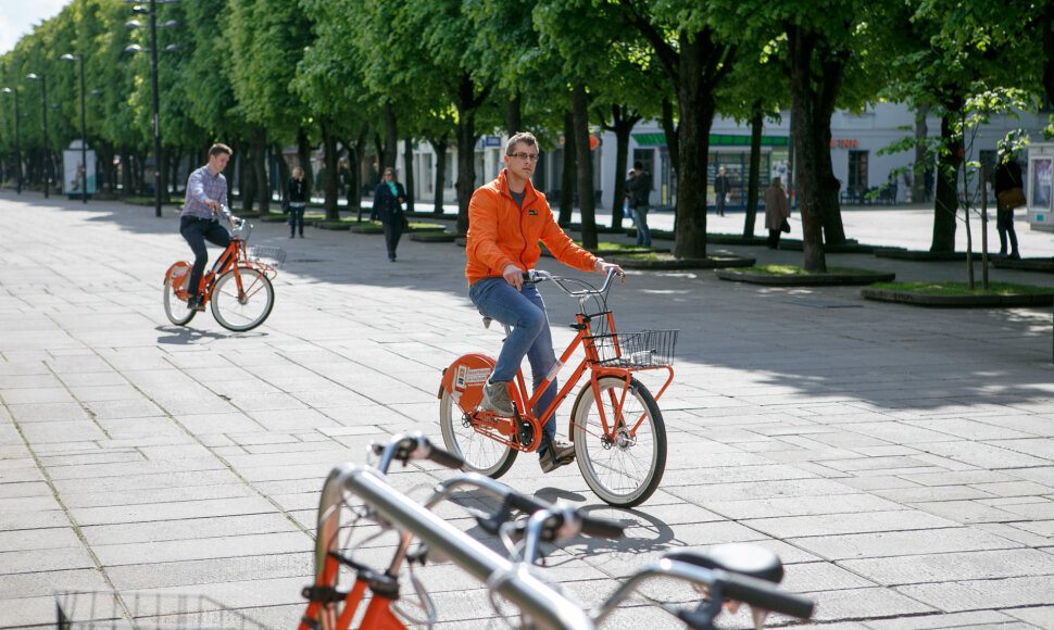 „CityBee“ dviračiai Kaune