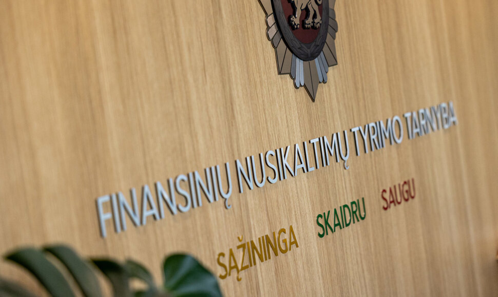 Spaudos konferencija apie FNTT ir Europos prokuratūros atliekamą itin stambaus masto tarptautinį tyrimą