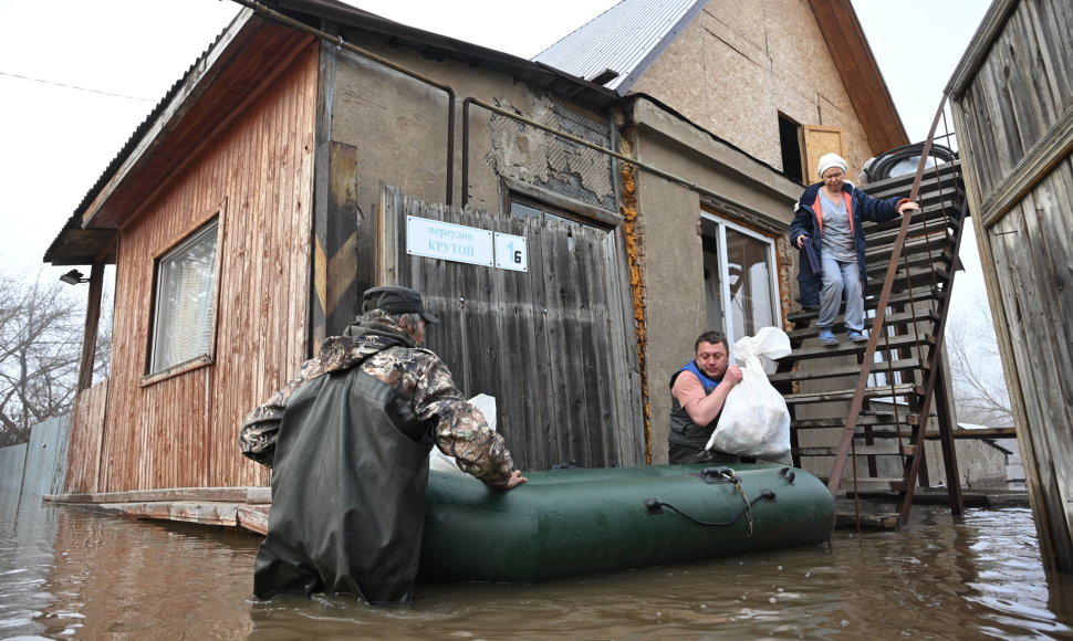 Potvynis Rusijoje