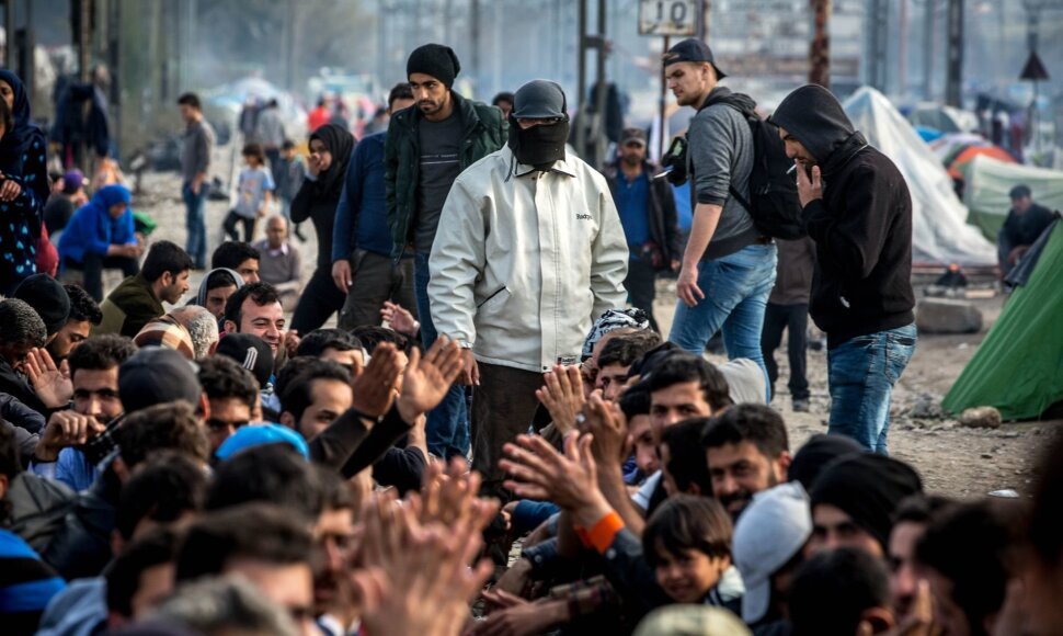 Idomeni(Graikija) pabėgėlių stovykla